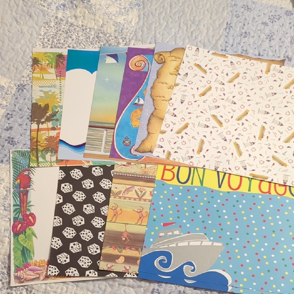 Other - Travel Scrapbook Paper Lot